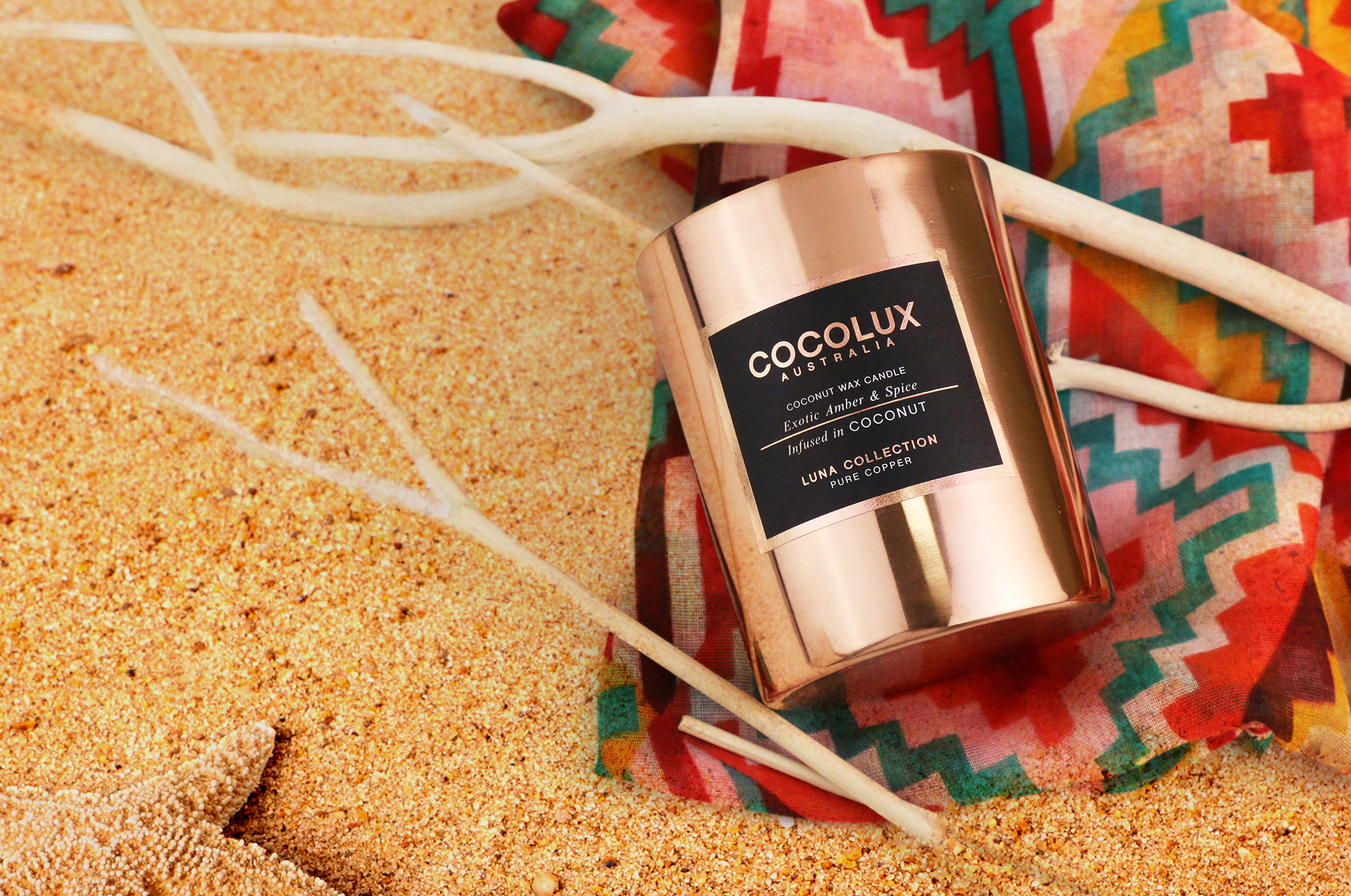 COCOLUX澳洲蠟燭商品拍攝